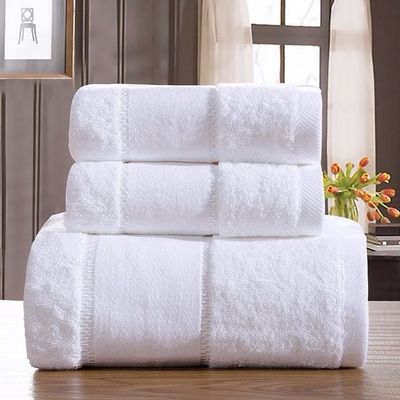 Logotipo personalizado suave absorbente 100% de algodón cara mano baño toalla de hotel