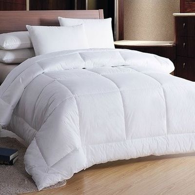 Tejido de algodón de lujo de hotel colchón 90% blanco colchón de pato a la moda